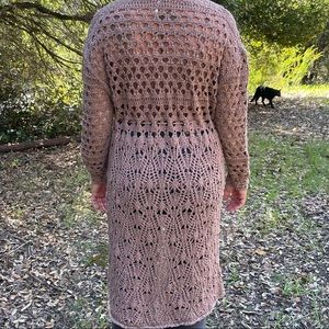 Free people crochet duster